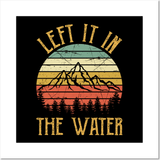 Left It In The Water Vintage Christian Posters and Art